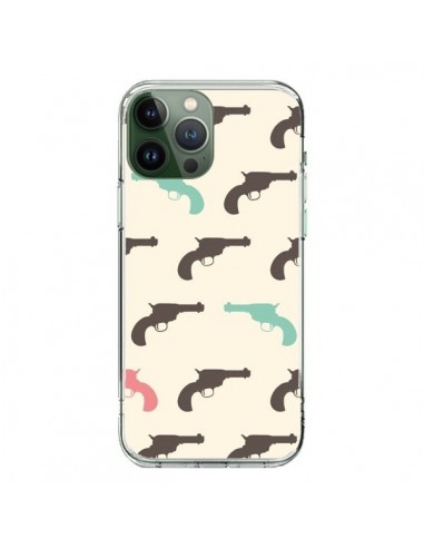 Coque iPhone 13 Pro Max Gun Pistolet - Leandro Pita