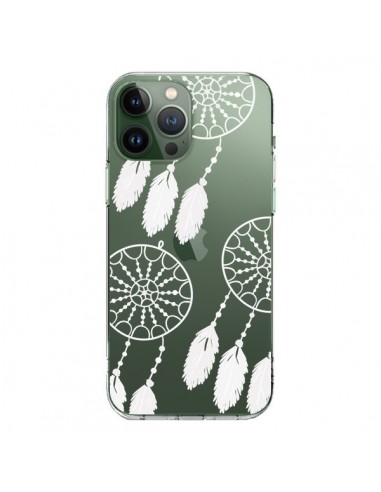 iPhone 13 Pro Max Case Dreamcatcher White Dreamcatcher Triple Clear - Petit Griffin