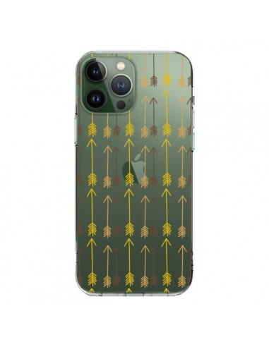 Cover iPhone 13 Pro Max Freccia Arrow Trasparente - Petit Griffin