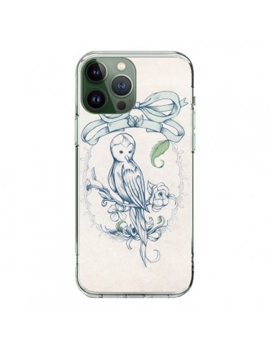 Coque iPhone 13 Pro Max Bird Oiseau Mignon Vintage - Lassana