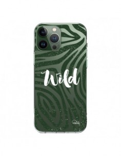 Coque iPhone 13 Pro Max Wild Zebre Jungle Transparente -...