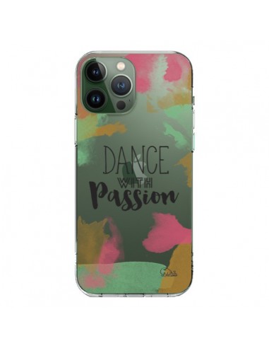 Coque iPhone 13 Pro Max Dance With Passion Transparente - Lolo Santo