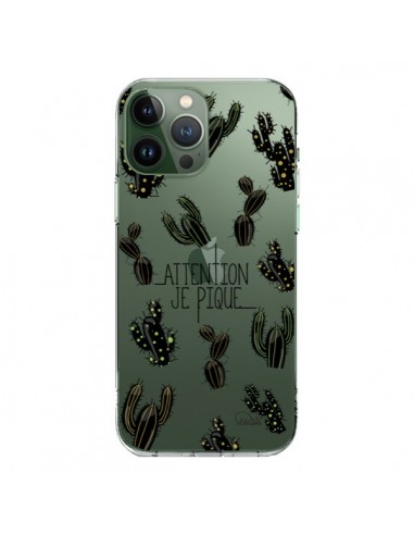 iPhone 13 Pro Max Case Cactus Je Pique Clear - Lolo Santo