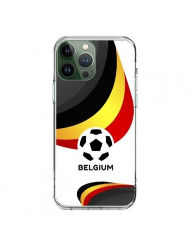 Coque iPhone 13 Pro Max Equipe Belgique Football - Madotta