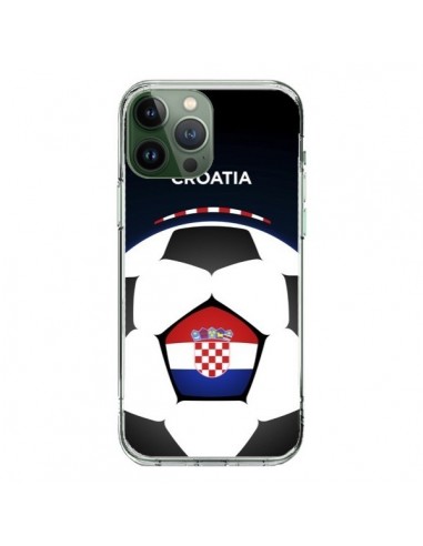 Coque iPhone 13 Pro Max Croatie Ballon Football - Madotta
