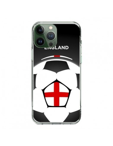 Coque iPhone 13 Pro Max Angleterre Ballon Football - Madotta