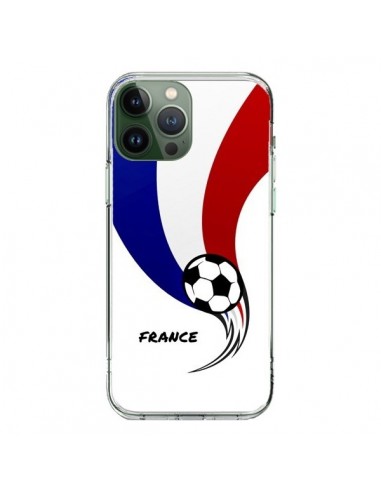Coque iPhone 13 Pro Max Equipe France Ballon Football - Madotta