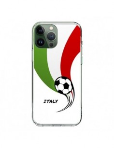 Coque iPhone 13 Pro Max Equipe Italie Italia Football -...