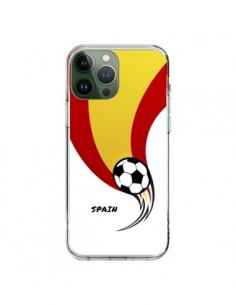 Coque iPhone 13 Pro Max Equipe Espagne Spain Football -...