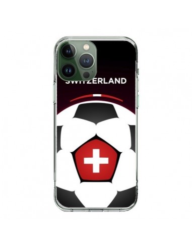 Coque iPhone 13 Pro Max Suisse Ballon Football - Madotta