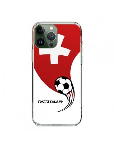 Coque iPhone 13 Pro Max Equipe Suisse Switzerland Football - Madotta