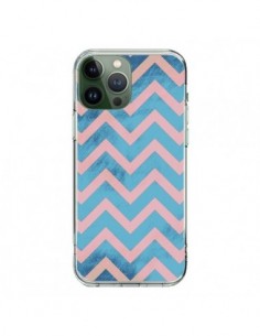 Coque iPhone 13 Pro Max Azteque Chevron Sunset - Mary...