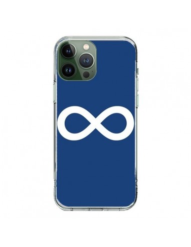 Coque iPhone 13 Pro Max Infini Navy Blue Infinity - Mary Nesrala