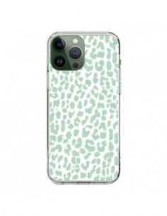 Cover iPhone 13 Pro Max Leopardo Menta - Mary Nesrala