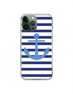 Cover iPhone 13 Pro Max Ancora Marina Voile Navy Blue -...