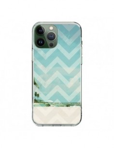 Cover iPhone 13 Pro Max Chevron Beach Dreams Triangolo...