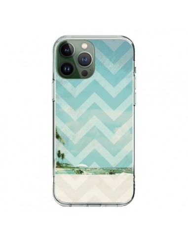 iPhone 13 Pro Max Case Chevron Beach Dreams Triangle Aztec Summer - Mary Nesrala