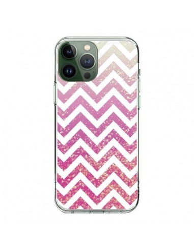 Coque iPhone 13 Pro Max Chevron Pixie Dust Triangle Azteque - Mary Nesrala