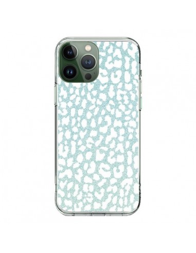 Cover iPhone 13 Pro Max Leopardo Inverno Mint - Mary Nesrala