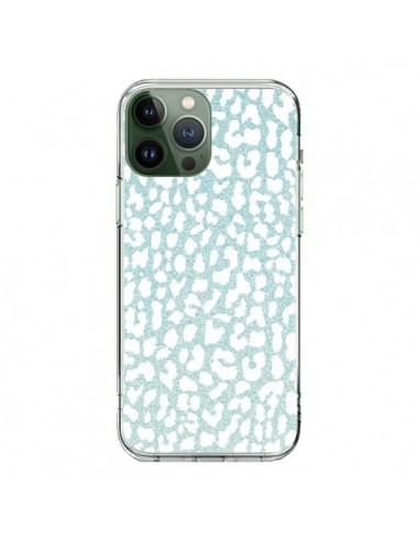 iPhone 13 Pro Max Case Leopard Winter Mint - Mary Nesrala