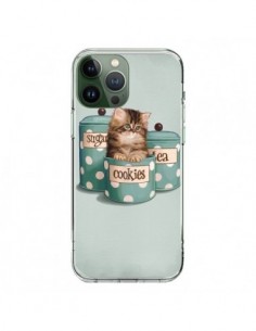 iPhone 13 Pro Max Case Caton Cat Kitten Boite Biscotto...