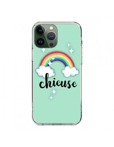 Coque iPhone 13 Pro Max Chieuse Arc en Ciel - Maryline Cazenave