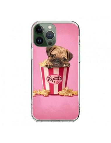 Coque iPhone 13 Pro Max Chien Dog Popcorn Film - Maryline Cazenave