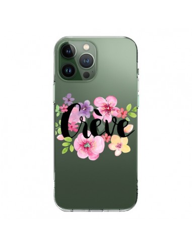 iPhone 13 Pro Max Case Crève Flowers Clear - Maryline Cazenave