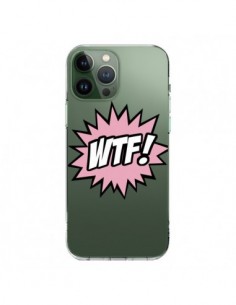 Cover iPhone 13 Pro Max WTF What The Fuck Trasparente -...