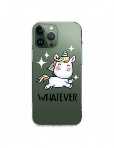 iPhone 13 Pro Max Case Unicorn Whatever Clear - Maryline...