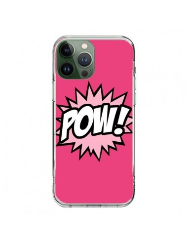 Coque iPhone 13 Pro Max Pow Bulles BD Comics - Maryline Cazenave