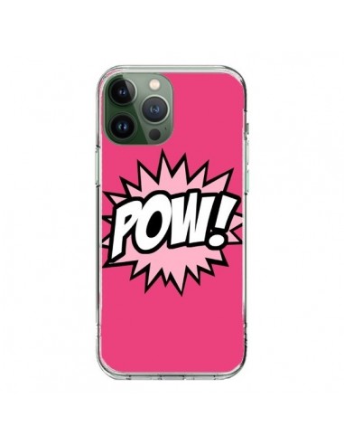 Coque iPhone 13 Pro Max Pow Bulles BD Comics - Maryline Cazenave