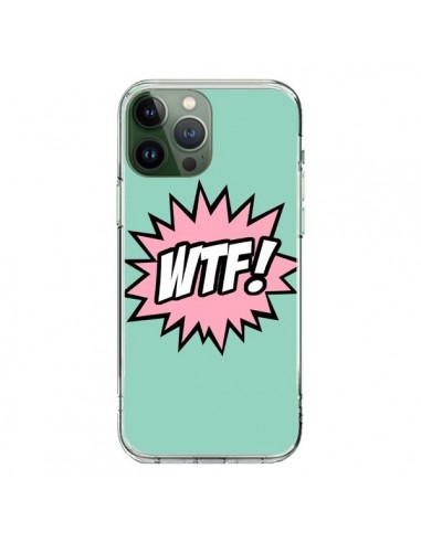 Coque iPhone 13 Pro Max WTF Bulles BD Comics - Maryline Cazenave