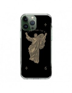 Coque iPhone 13 Pro Max God Black Drake Chanteur Jeu...