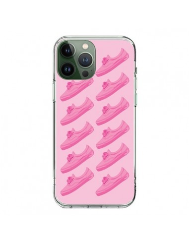 Coque iPhone 13 Pro Max Pink Rose Vans Chaussures - Mikadololo