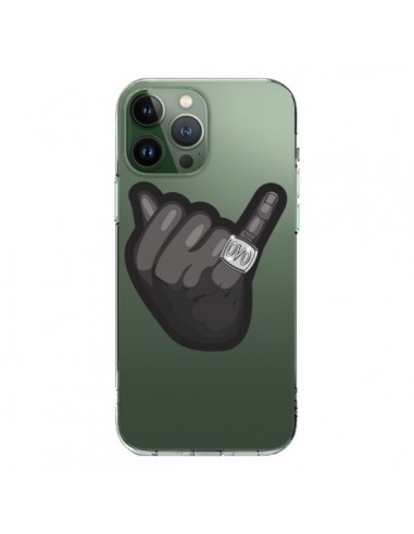 Coque iPhone 13 Pro Max OVO Ring bague Transparente - Mikadololo