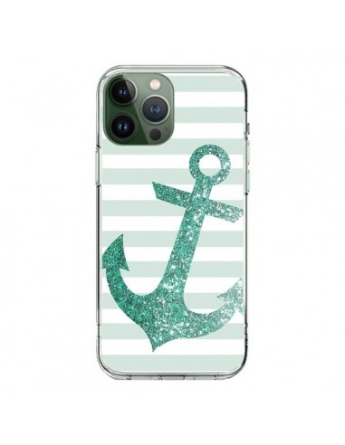 iPhone 13 Pro Max Case Ancora Marina Green - Monica Martinez