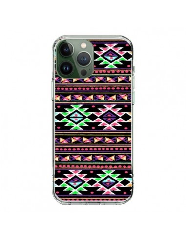 Coque iPhone 13 Pro Max Black Aylen Azteque - Monica Martinez