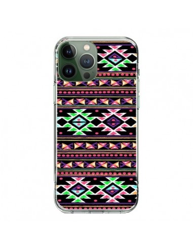 iPhone 13 Pro Max Case Black Aylen Aztec - Monica Martinez