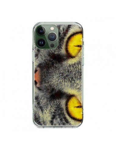 Coque iPhone 13 Pro Max Chat Gato Loco - Maximilian San