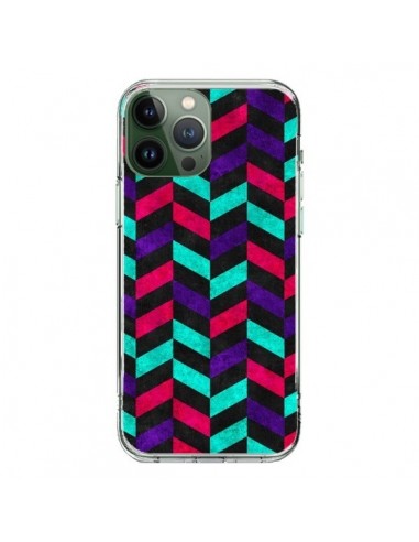 Coque iPhone 13 Pro Max Azteque Geometric Mundo - Maximilian San