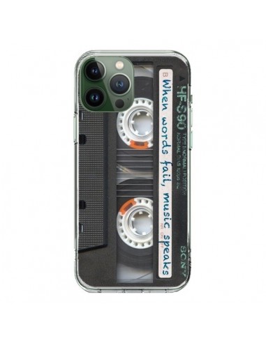 Coque iPhone 13 Pro Max Cassette Words K7 - Maximilian San