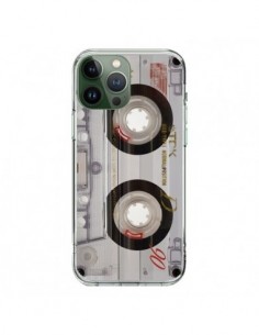 Coque iPhone 13 Pro Max Cassette Transparente K7 -...