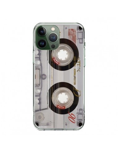 Coque iPhone 13 Pro Max Cassette Transparente K7 - Maximilian San