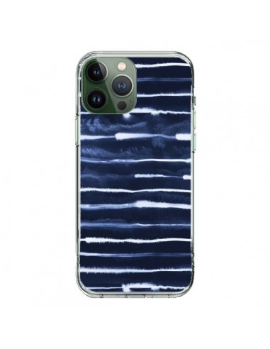 Cover iPhone 13 Pro Max Electric Lines Azzurro - Ninola Design