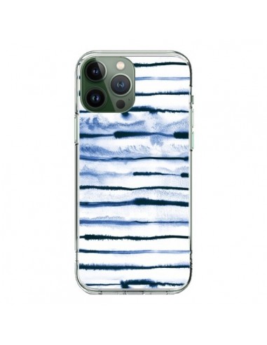 iPhone 13 Pro Max Case Electric Lines White - Ninola Design