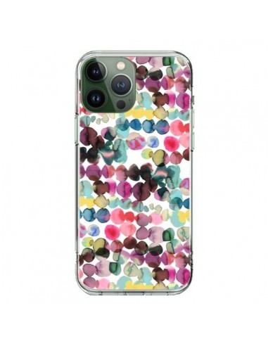 Cover iPhone 13 Pro Max Gradient Tropical Color Linee - Ninola Design