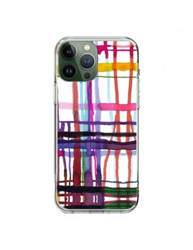 iPhone 13 Pro Max Case Little Textured Dots Pink - Ninola Design