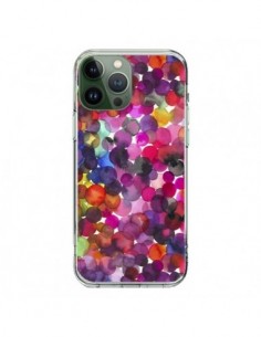 Coque iPhone 13 Pro Max Moody Geometry Rustic Brown -...