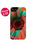 Coque iPhone 5/5S et SE Tournesol Lysergic Flower - Maximilian San